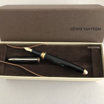 Louis Vuitton Cargo Fountain Pens - Blue Lacquer