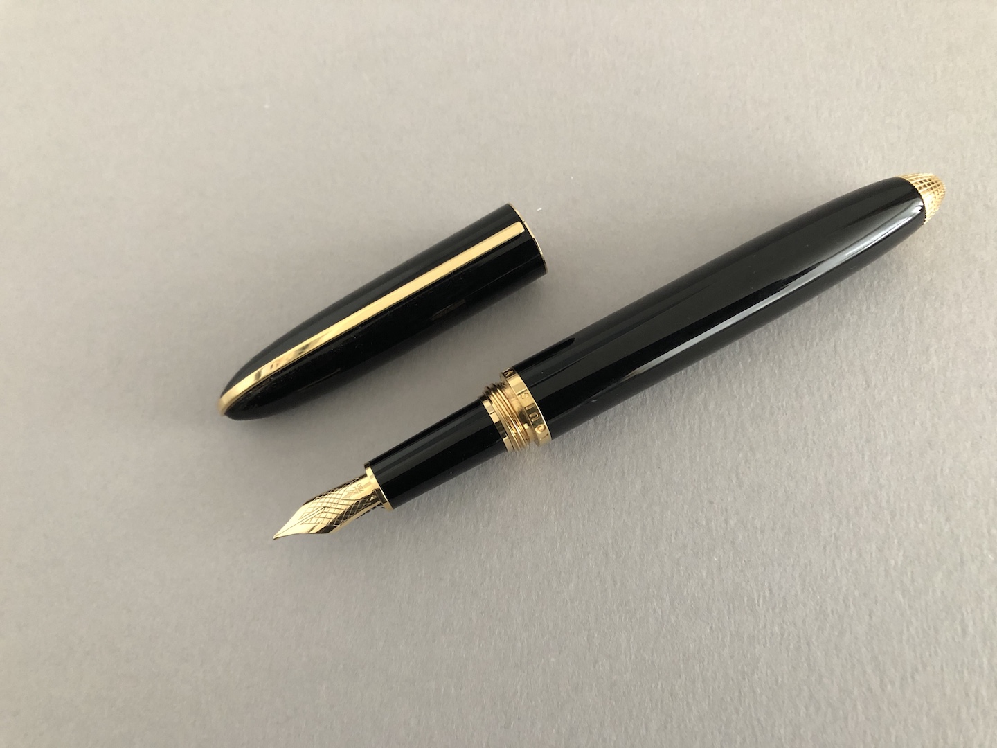 Louis Vuitton Black Leather Gold Tone Doc Fountain Pen at 1stDibs  louis  vuitton fountain pen, louis vitton pen, louis vuitton pens