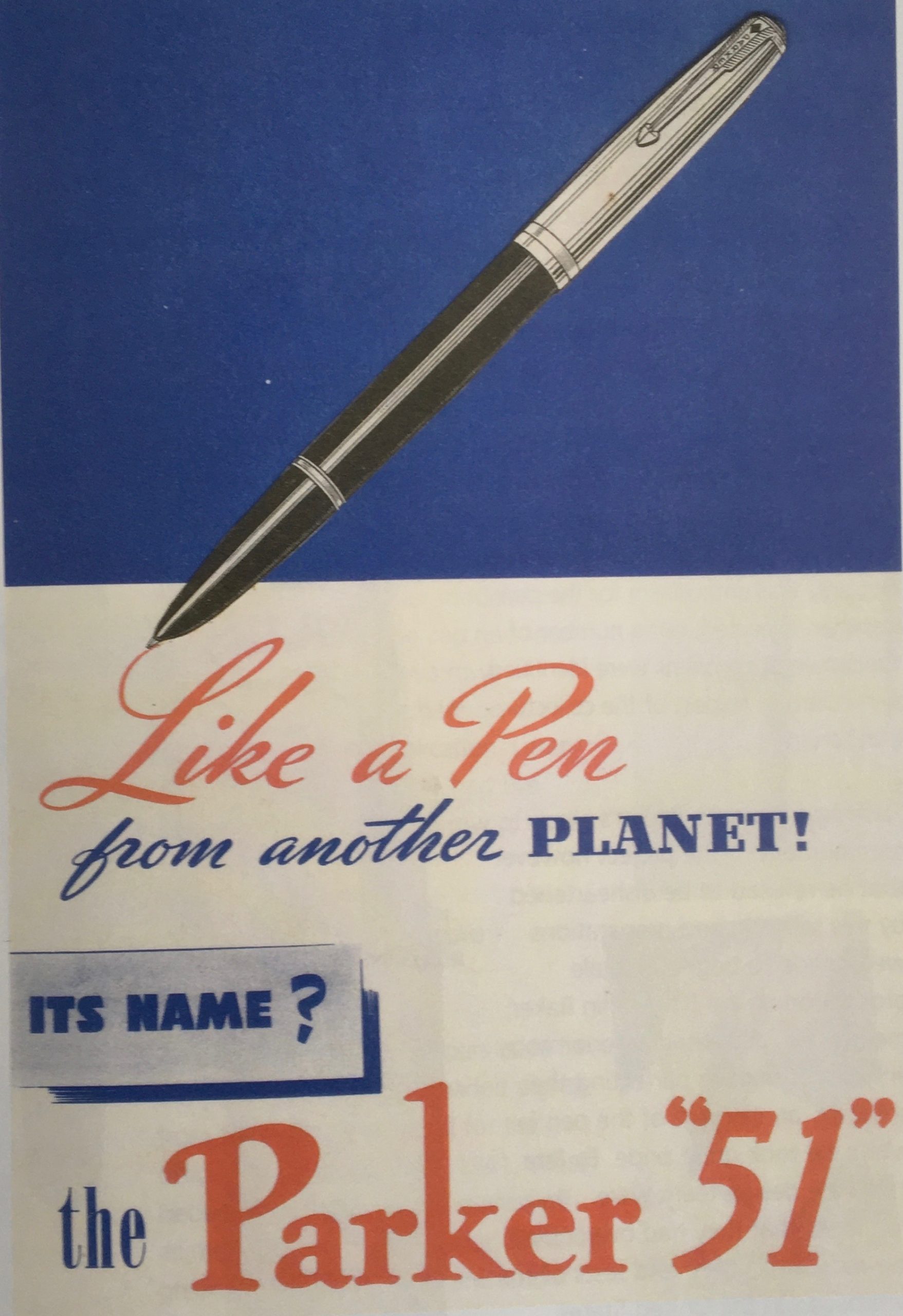 Ink pen 51 parker The Parker