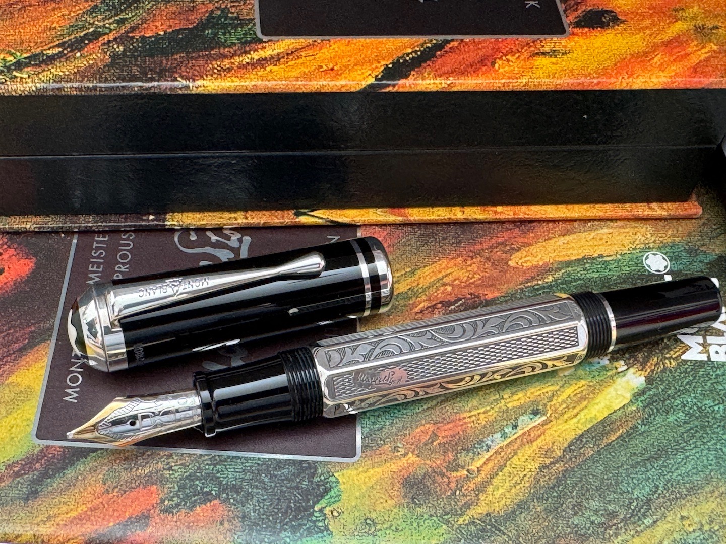 Montblanc marcel proust fountain pen deals