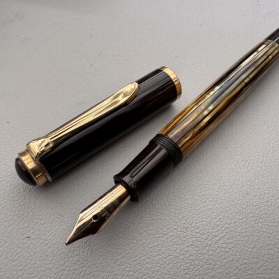 1950S Pelikan 400 Brown Tortoiseshell Fountain  Pen | OB Nib