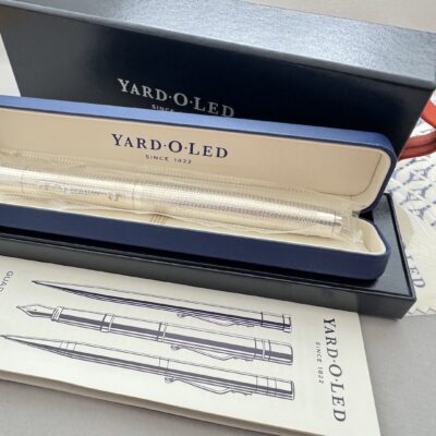 New Yard-O-Led  Grand Viceroy Barley Pattern Fountain Pen | Broad Nib