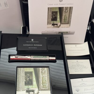 Graf Von Faber-Castell Fountain  Pen of the Year 2015   Sanssouci Potsdam Collection  Fine Nib