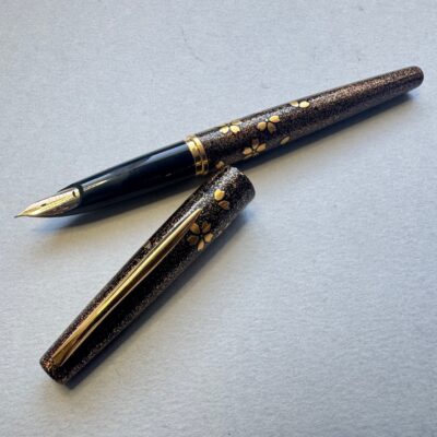 Pilot 1970s  Sakura Maki-E Sakura Cherry Blossom Fountain Pen | Fine Nib