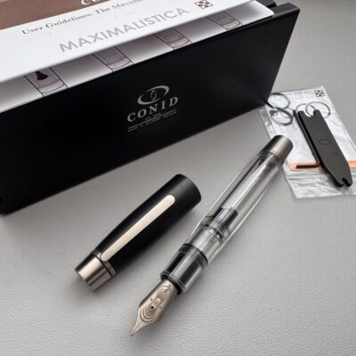 Conid Maximalistica Bulk Filler Fountain Pen | Fine Titanium Nib