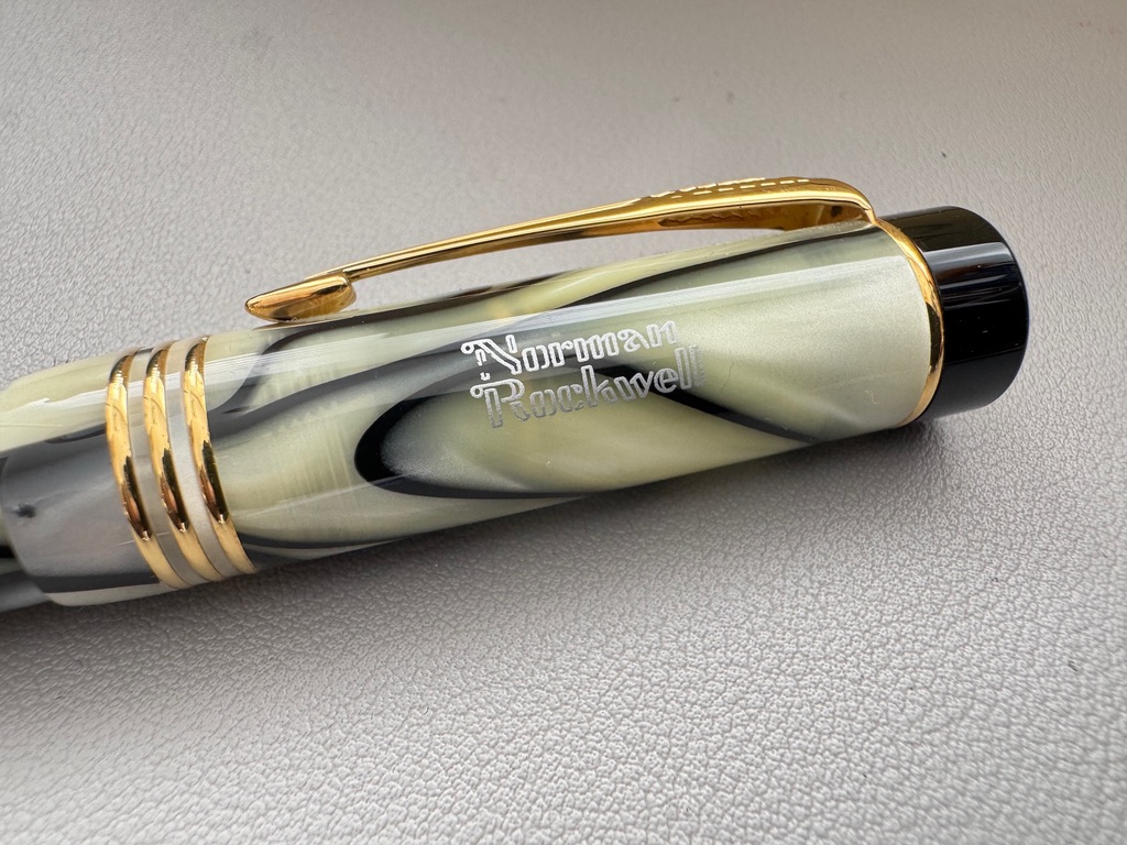 Parker Duofold Centennial Special Edition Norman Rockwell Fountain Pen | Medium Nib - Image 5